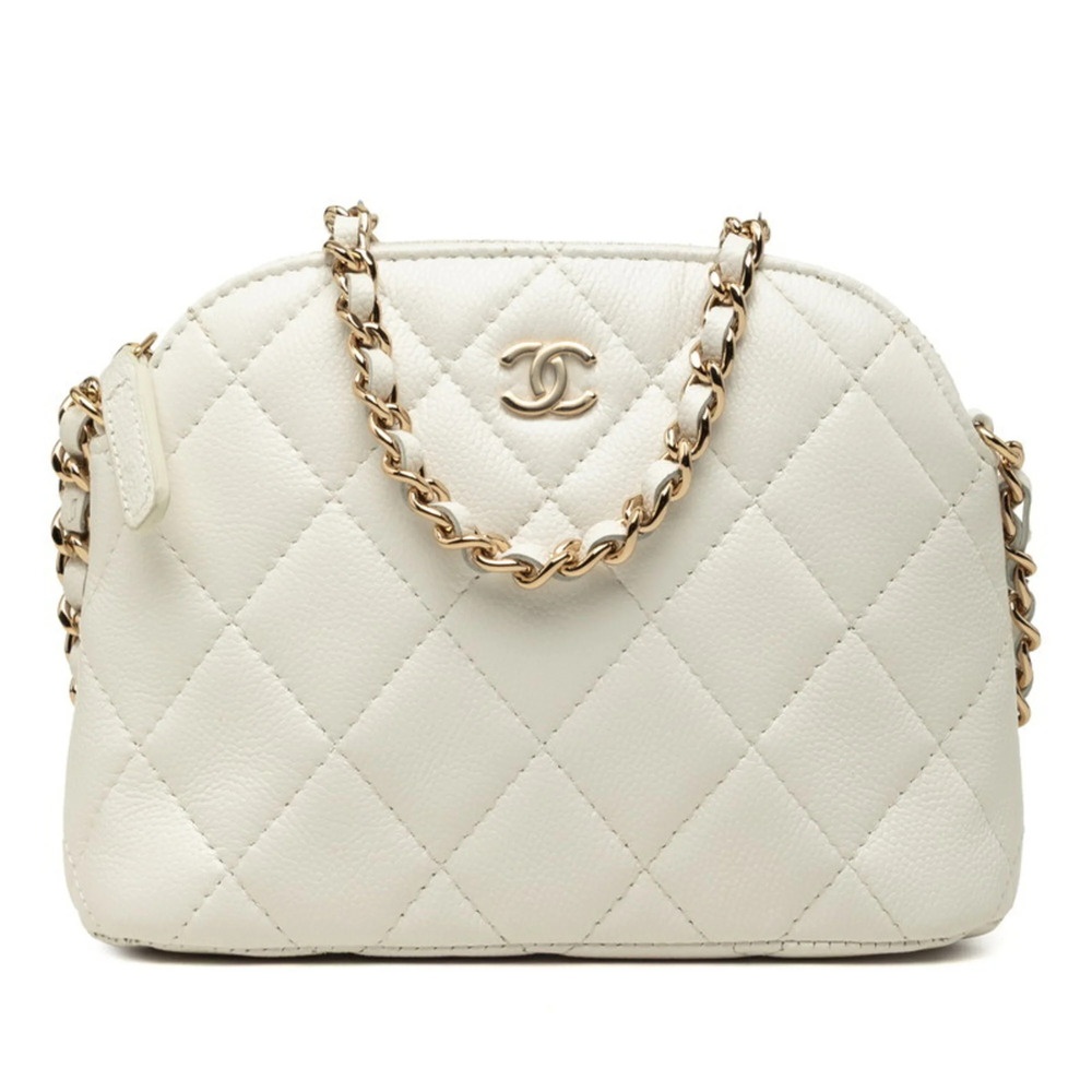 Chanel Coco Mark Matelassé Crossbody Chain Shoulder Bag, Random Serial Number...